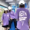 áo lớp phản quang màu tím