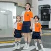 Đồng phục giáo viên mầm non cam 3 dong phuc giao vien mam non cam