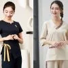 Đồng phục giáo viên mầm non may sẵn 3 đồng phục giáo viên mầm non may sẵn