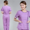 đồng phục giáo viên mầm non tím