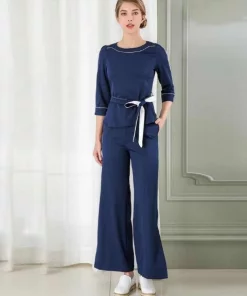 đồng phục giáo viên mầm non xanh dương