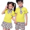 đồng phục học sinh mầm non caro