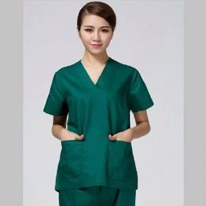 đồng phục y tế xanh lục