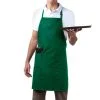 tạp dề màu xanh lá cây