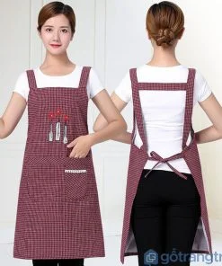 tạp dề trà sữa
