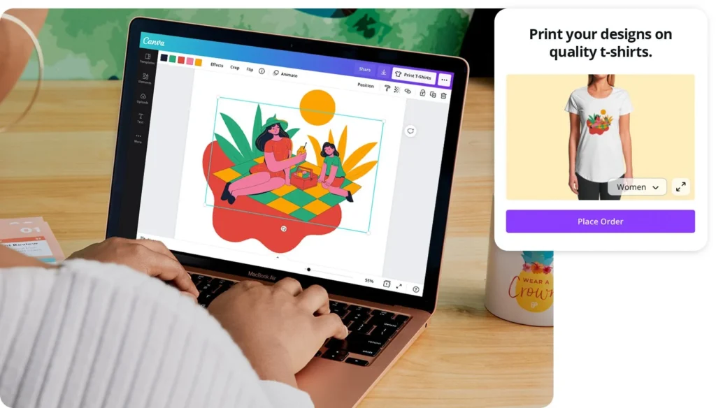 Top phần mềm miễn phí giúp bạn tự thiết kế áo lớp 4 canva