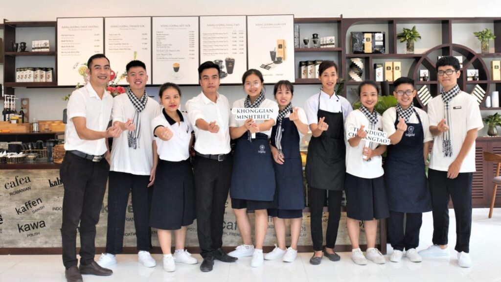 Đồng phục quán cà phê