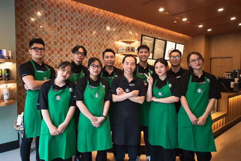 dong phuc starbuck 2