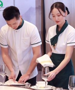 Đồng phục cho lễ tân nhà hàng khách sạn
