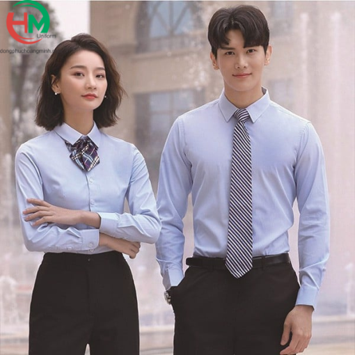 Xưởng May Đồng Phục Tại Nam Định - Chất Lượng Tạo Nên Thương Hiệu 3 đồng phục công sở áo sơ mi- quần âu- chân váy