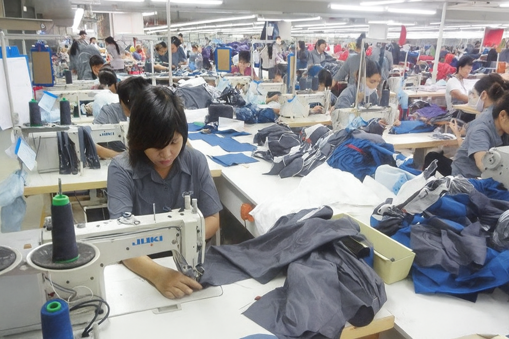 Xưởng May Đồng Phục Tại Nam Định - Chất Lượng Tạo Nên Thương Hiệu 2 xuong may dong phuc nam dinh