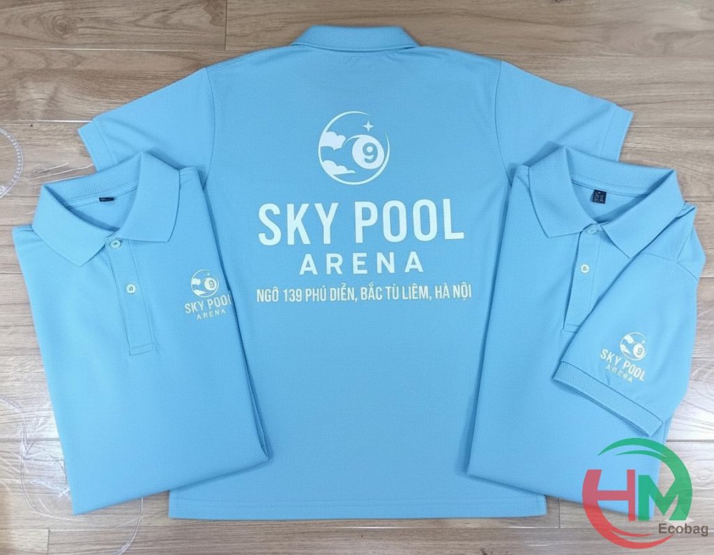 Áo Đồng Phục Sky Pool Arena – Thiết Kế Trẻ Trung, Năng Động Và Chuyên Nghiệp 5 Áo đồng phục sky pool arena - ảnh Đồng Phục Hoàng Minh