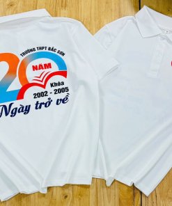 Mẫu áo đồng phục kỉ niệm 20 năm ra trường - trường thpt bắc sơn