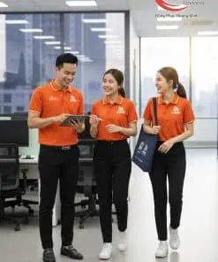 đồng phục công sở áo polo tại xưởng Đồng Phục Hoàng Minh