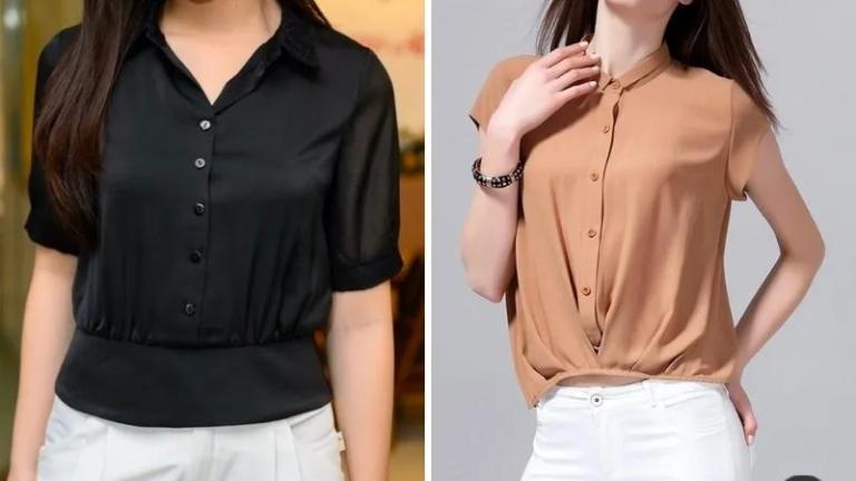 Tìm Hiểu Mẫu Áo Sơ Mi Nữ Đẹp Cho Người Béo Bụng