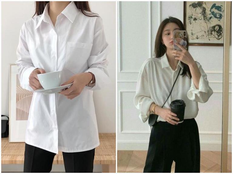 Tổng quan những mẫu áo sơ mi trắng nữ đẹp nhất