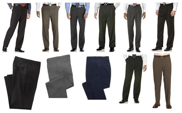 Phân Loại Quần Âu Nam