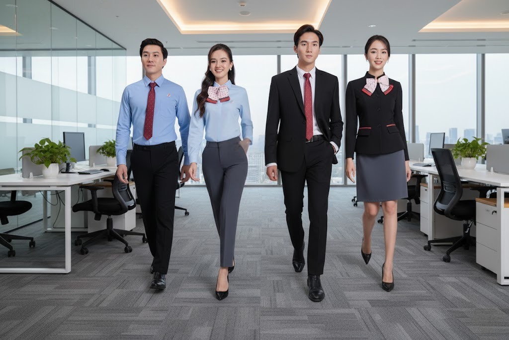 Cách Thiết Kế Đồng Phục Công Sở Chuyên Nghiệp Phù Hợp Văn Hóa Doanh Nghiệp 1 cách thiết kế đồng phục công sở