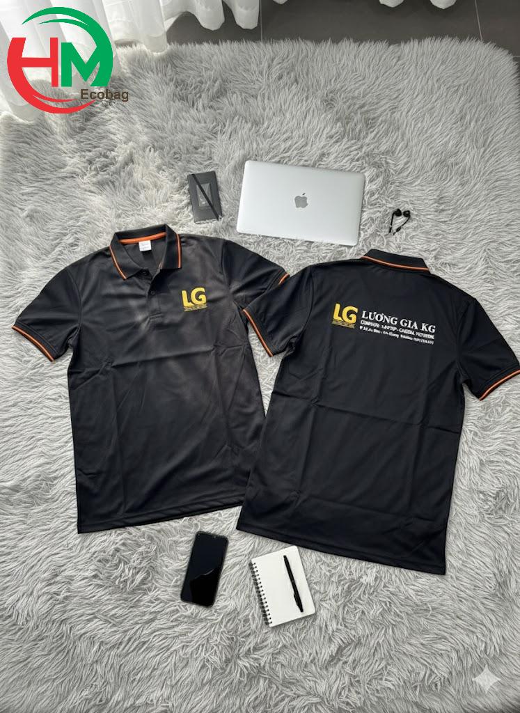 Cận cảnh mẫu áo đồng phục Lương Gia KG