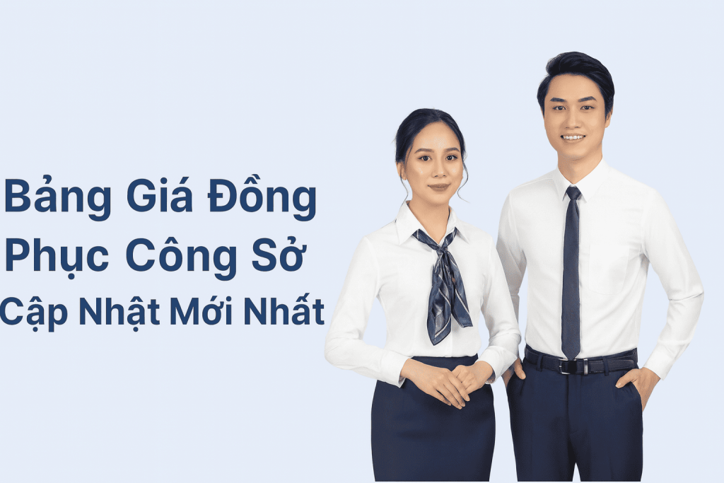 Bảng Giá Đồng Phục Công Sở Cập Nhật Mới Nhất – Chi Tiết Theo Chất Liệu & Số Lượng 1 bảng báo giá đồng phục công sở