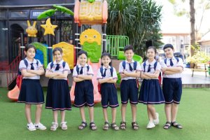 mẫu đồng phục học sinh tiểu học đẹp​