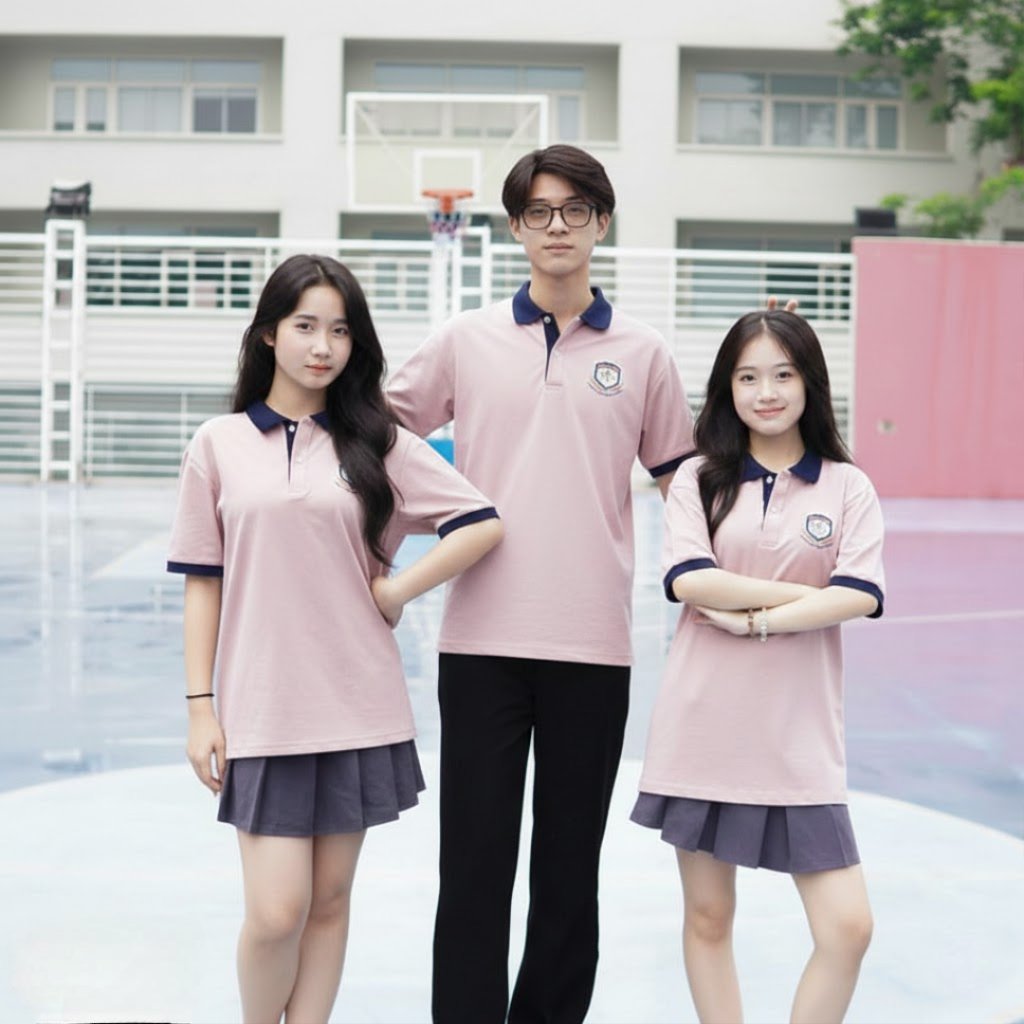 Áo đồng phục lớp kiểu dáng Polo