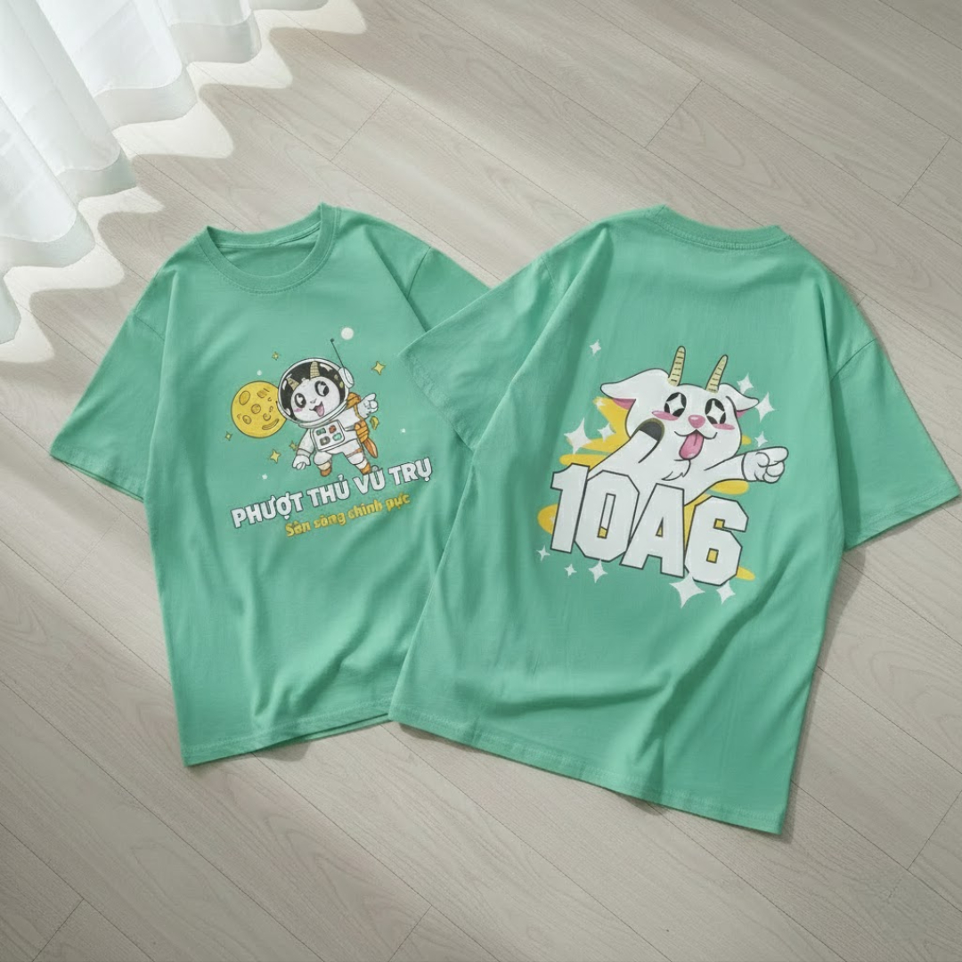 ao-dong-phuc-lop-10a6-mau-xanh-mint-1 Áo đồng phục lớp 10A6 màu xanh mint