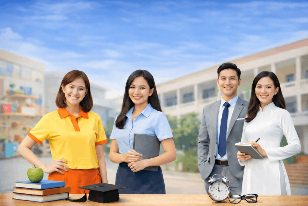 Đồng phục giáo viên thanh lịch