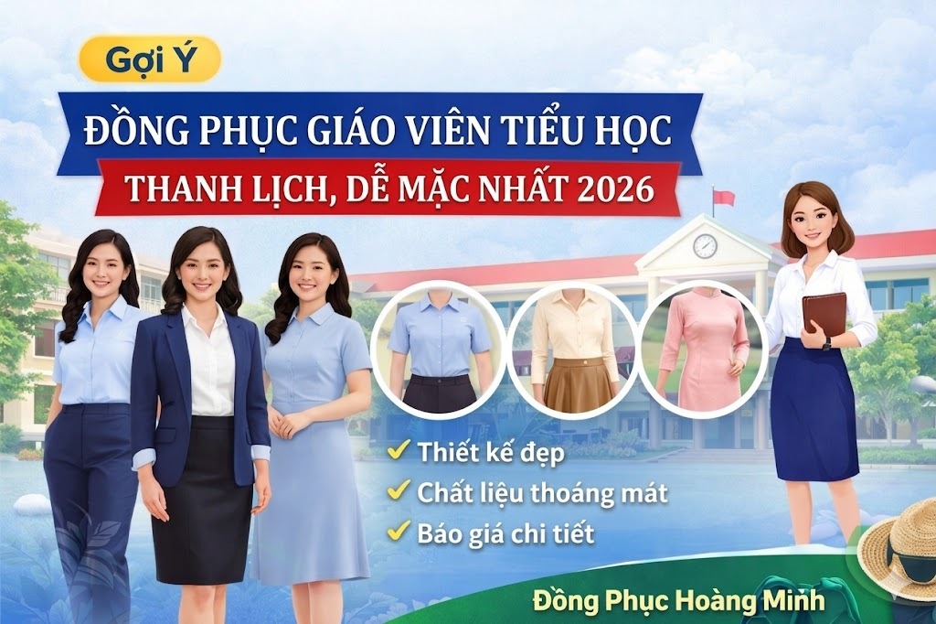 Gợi Ý Đồng Phục Giáo Viên Tiểu Học Thanh Lịch, Dễ Mặc Nhất 2026 1 top 5+ mẫu đồng phục giáo viên tiểu học
