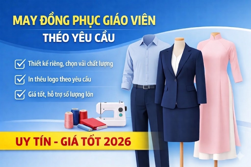Dịch Vụ May Đồng Phục Giáo Viên Theo Yêu Cầu Uy Tín, Chuyên Nghiệp 1 dịch vụ may đồng phục giáo viên theo yêu cầu