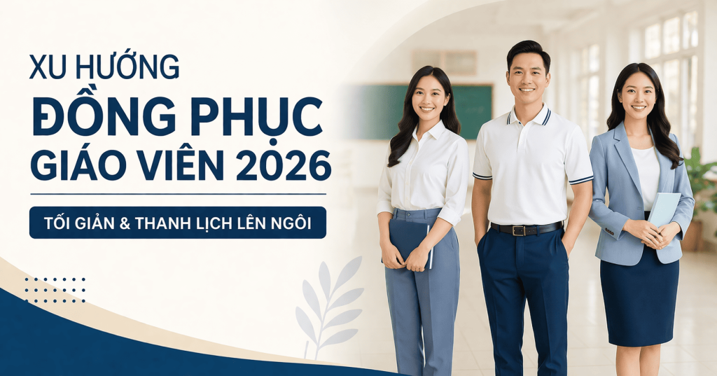 Xu Hướng Đồng Phục Giáo Viên 2026: Tối Giản & Thanh Lịch Lên Ngôi 1 xu hướng đồng phục giáo viên năm 2026 : thanh lịch và tối giản