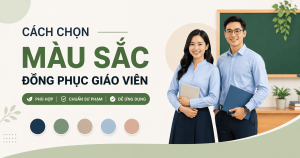 Cách chọn màu sắc đồng phục giáo viên chuẩn sư phạm