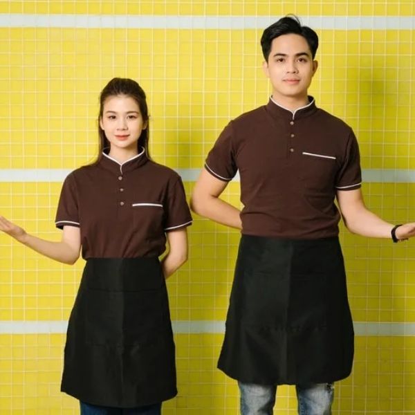 Vải thun lạnh may đồng phục nhà hàng