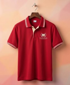 Mẫu đồng phục vinshool được thiết kế màu đỏ nổi bật